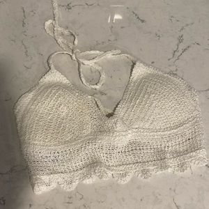 Crochet crop top